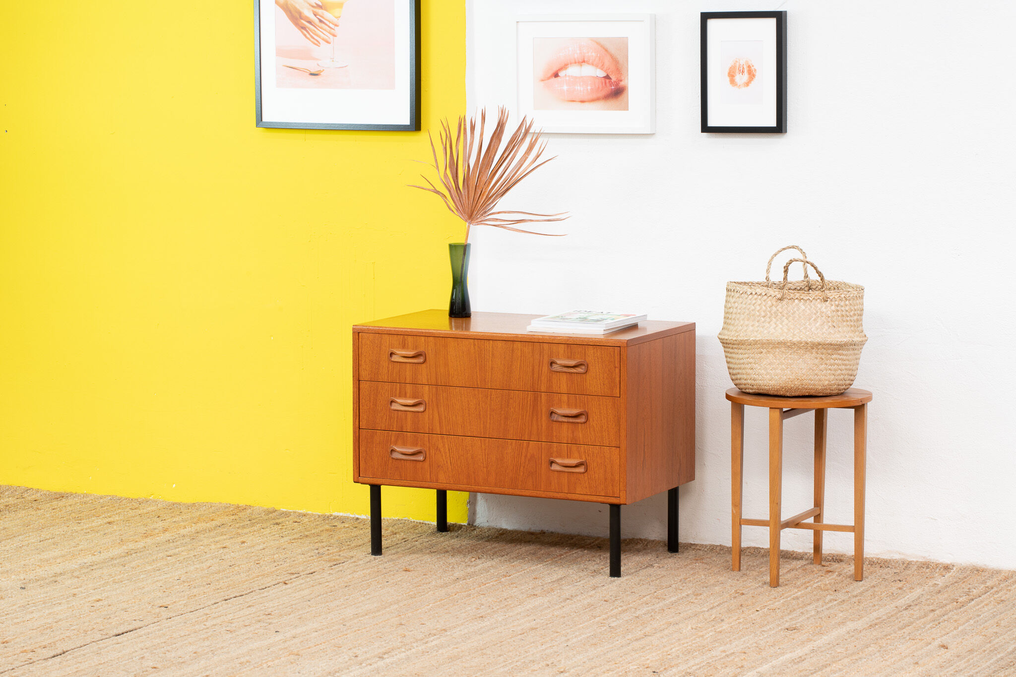 Vintage scandinavian chest of drawers