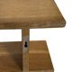 Vintage oak wall / book shelf 1970s wood minimalist design