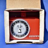 STUBE - Vintage red enameled metal kitchen scale in its original box - Force 10