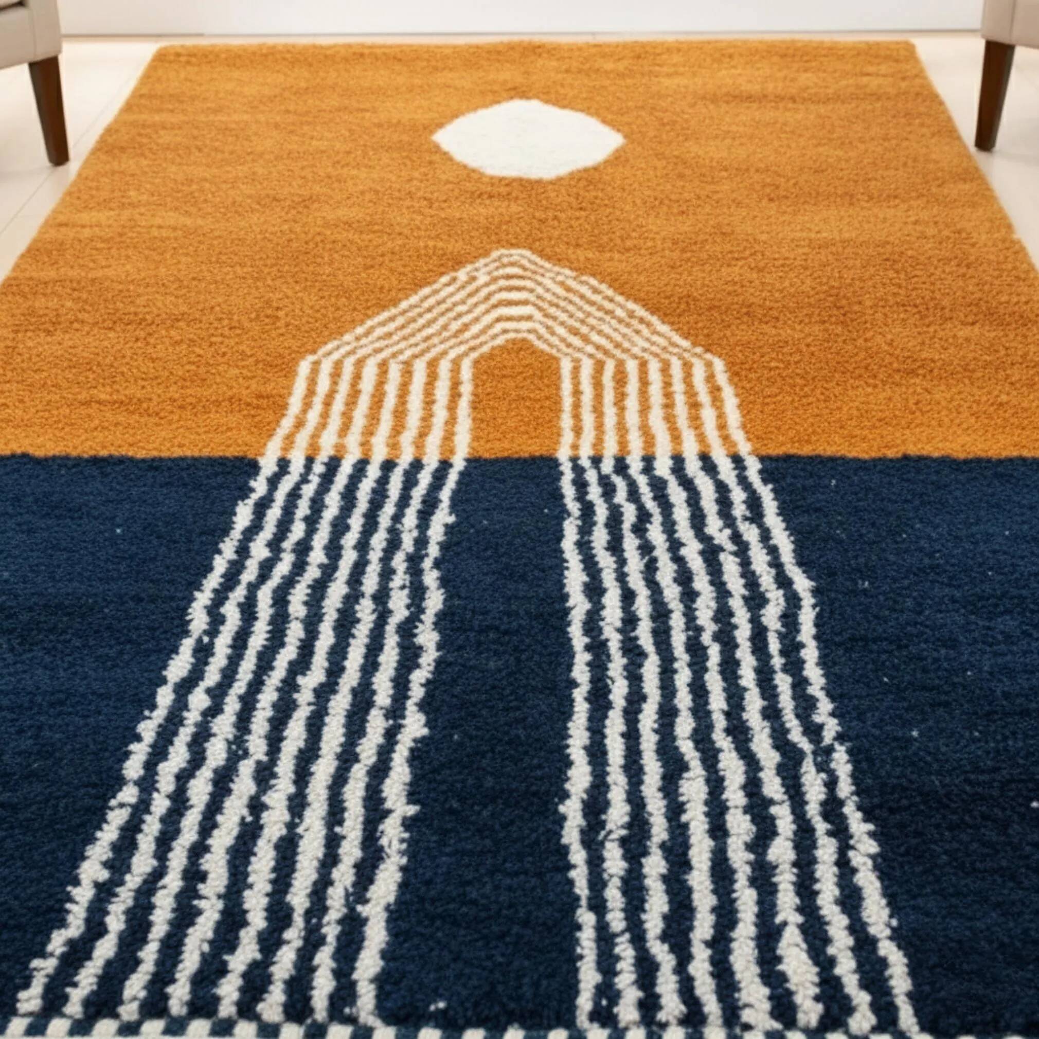 Berber carpet in natural wool 3x2 m