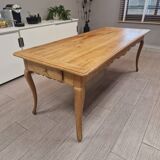 Louis XV style farmhouse table