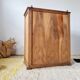 Small Parisian oak wardrobe with its porcelain knob.