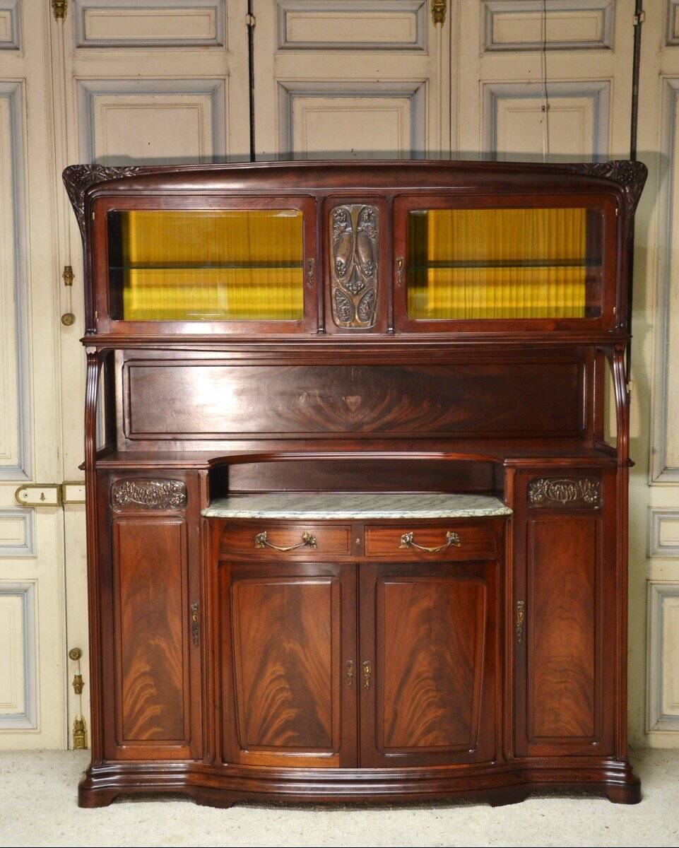 Art Nouveau Mahogany Dining Room