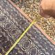 Vintage Persian Moud Carpet Handwoven Wool 240x160 Iran Oriental Old Salon