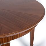 Round art deco dining table