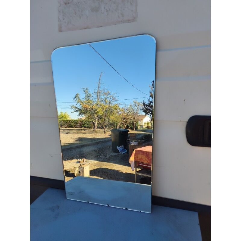 Bevelled mirror Art Deco
