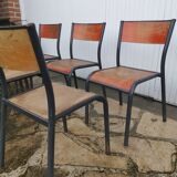 Set of 6 Mullca chairs