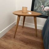 Duo of Tripods, 50s in oak