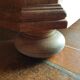 Bahut high raw oak 80s by local carpenter