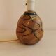 Ceramic table lamp, designed by Marie for Hjort ceramics Denmark (stamped at the bottom) 1970s