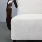 Art Deco armchair by Jindřich Halabala, Czechoslovakia 1940s