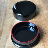Boîte Chabako ou boîte à thé laque noire