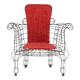 Fauteuil Maria, série Minimalisti, fer, design Anacleto Spazzapan