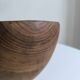Olive wood salad bowl from the 50s