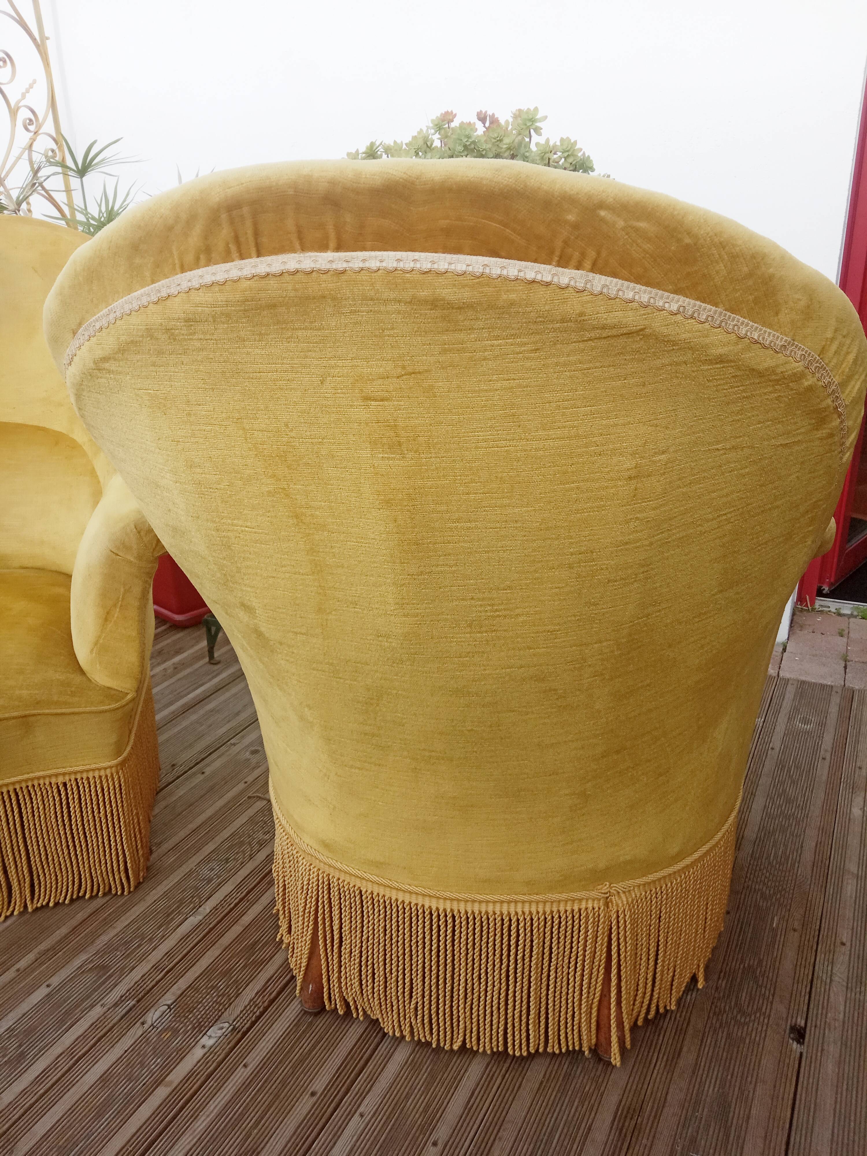 Pair of toad chairs