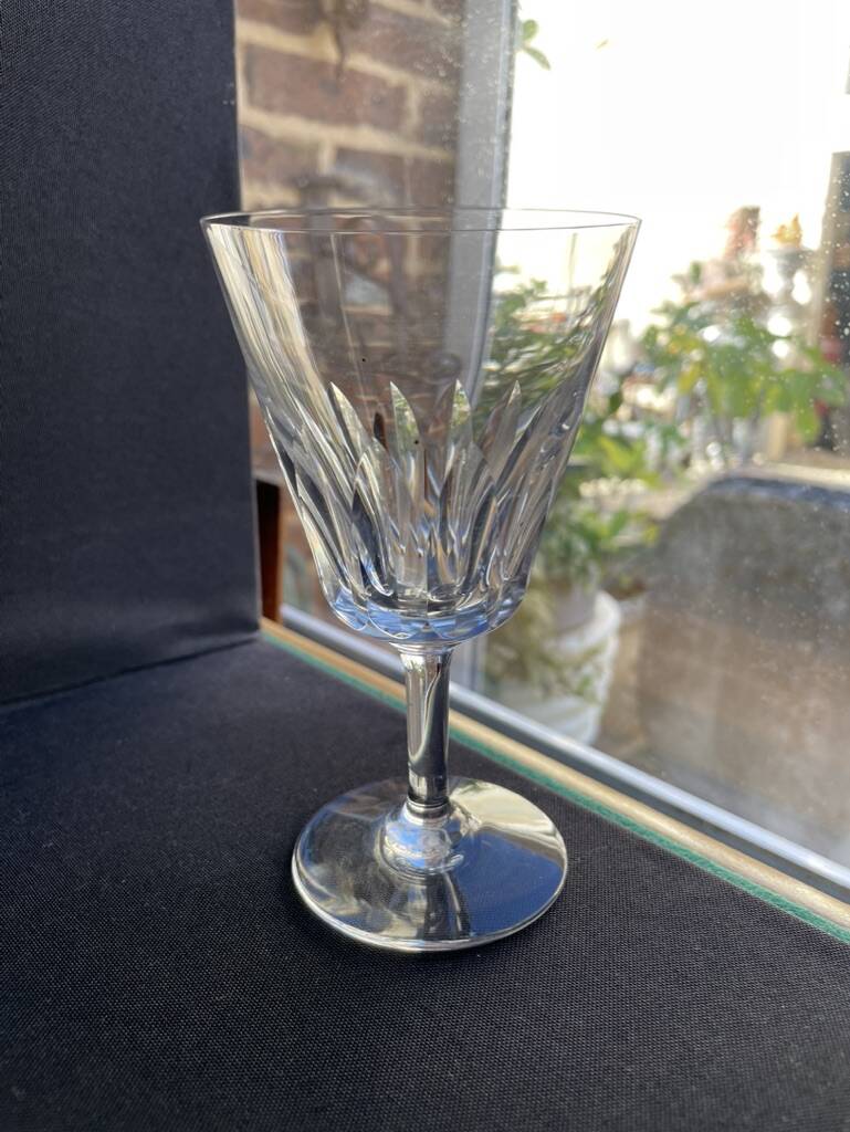 6 baccarat wine glasses côte d'azur service - size n°3 - stamped