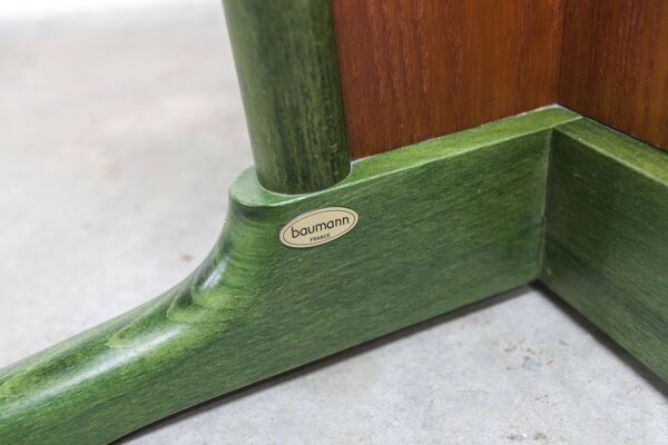 Rare portemanteau perroquet Baumann modèle Dièse 1990