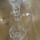 Carafe and crystal glasses