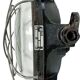 Black Industrial Cast Iron Wall or Ceiling Light from Elektrosvit, 1960s