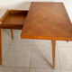 Table portefeuille vintage des années 60 en bois