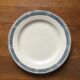 6 flat plates Terre de fer, Salins model Castellane