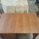 Vintage Scandinavian-inspired teak desk