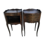Pair of Louis XV-style bedside tables
