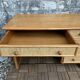 Vintage rattan and woven wicker desk 1970