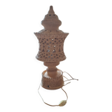 terracotta lamp
