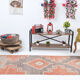 3X11 Oushak Runner Rug, Handmade Runner Rug, 3x11 Runner Rug, 349x86Cm