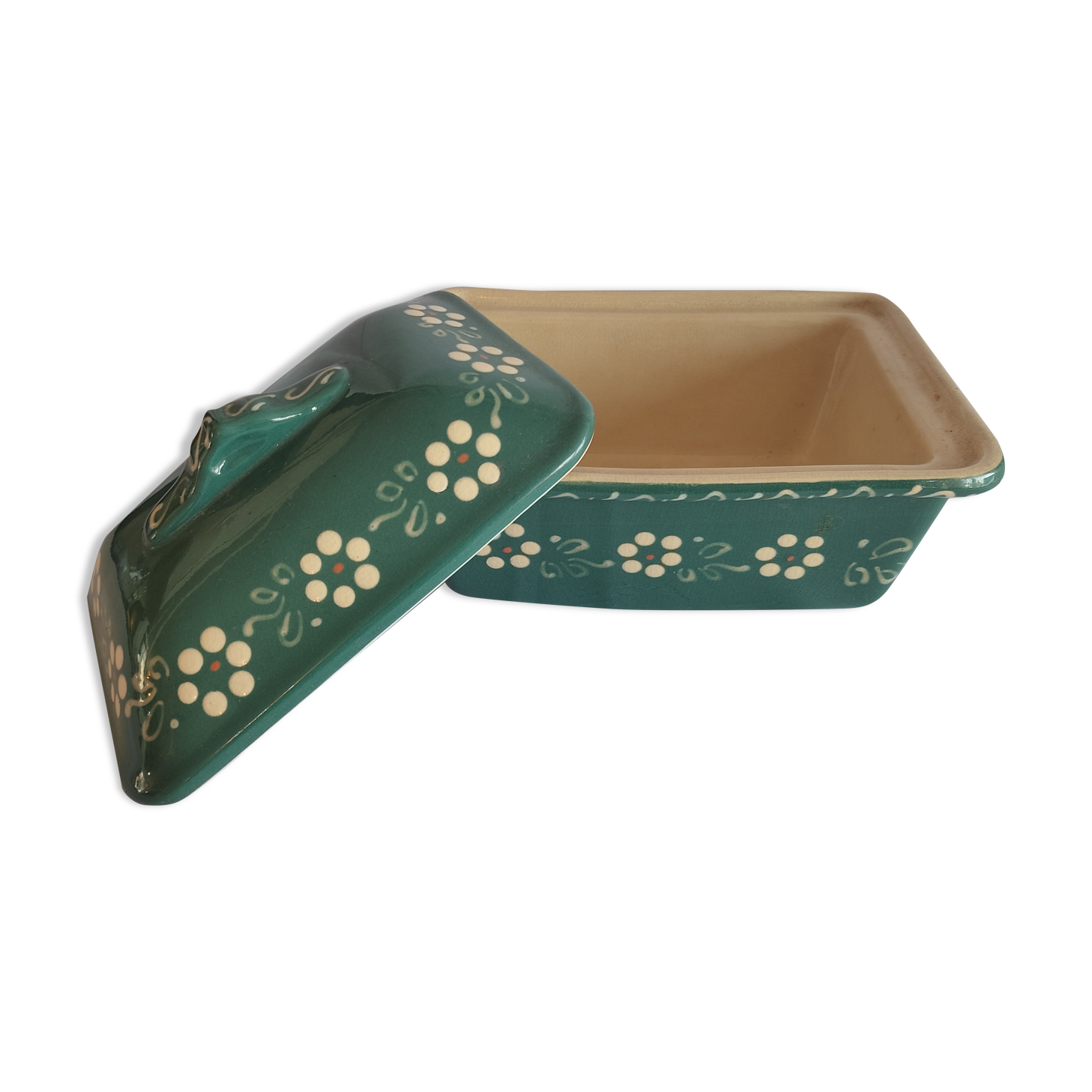 Terrine terre vernissé
