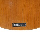 Vintage chairs by Aurelio Villari for Isa Bergamo, 1950s, set of 4.