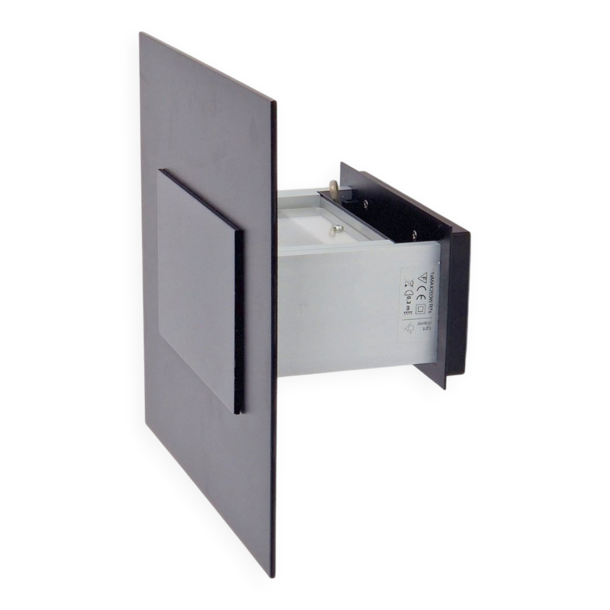 Modern Wall Lamp Lightdrawer 30 by Carlo Forcolini for Oy Light, 1990s