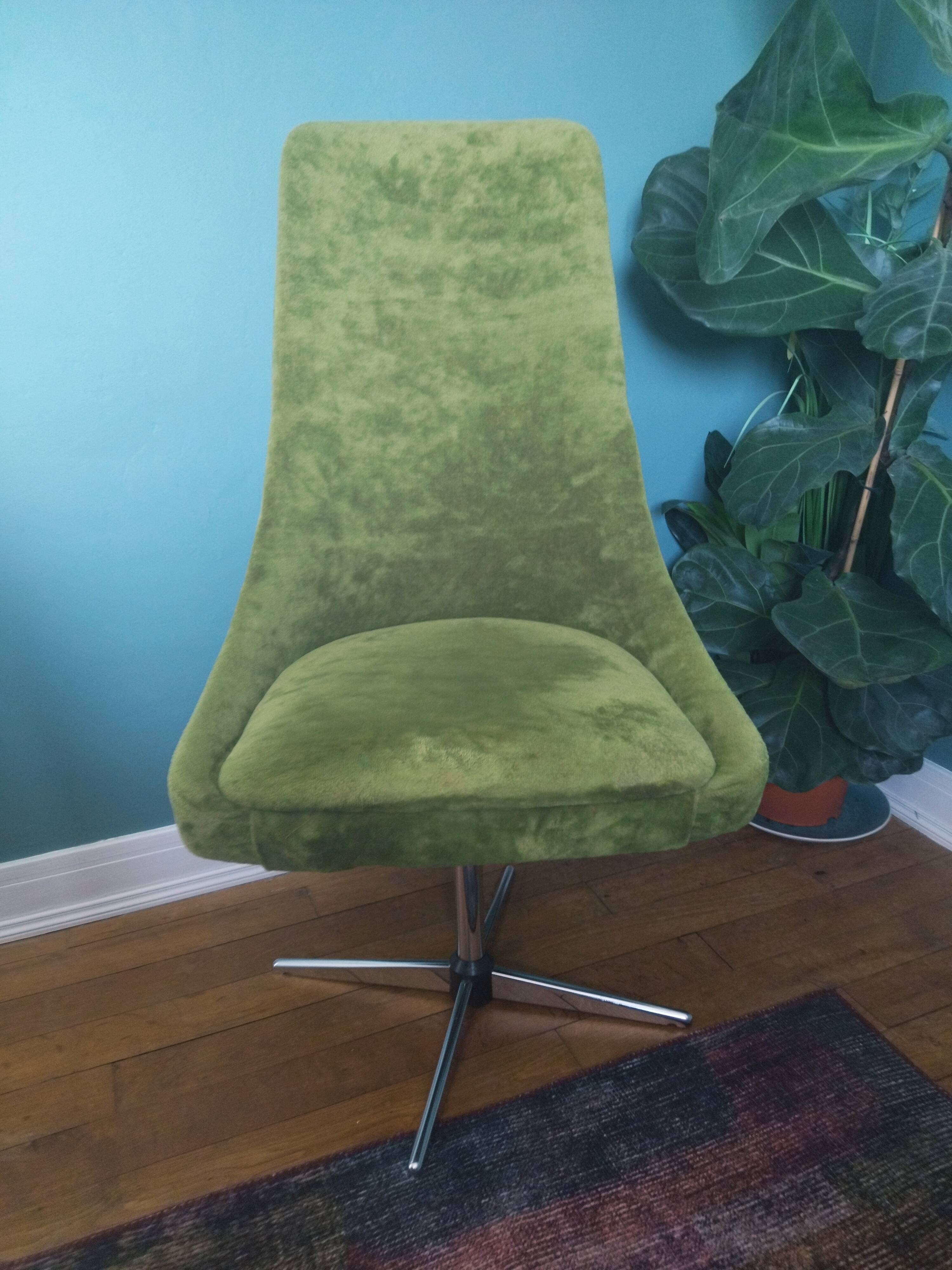 Fauteuil pivotant des années 70