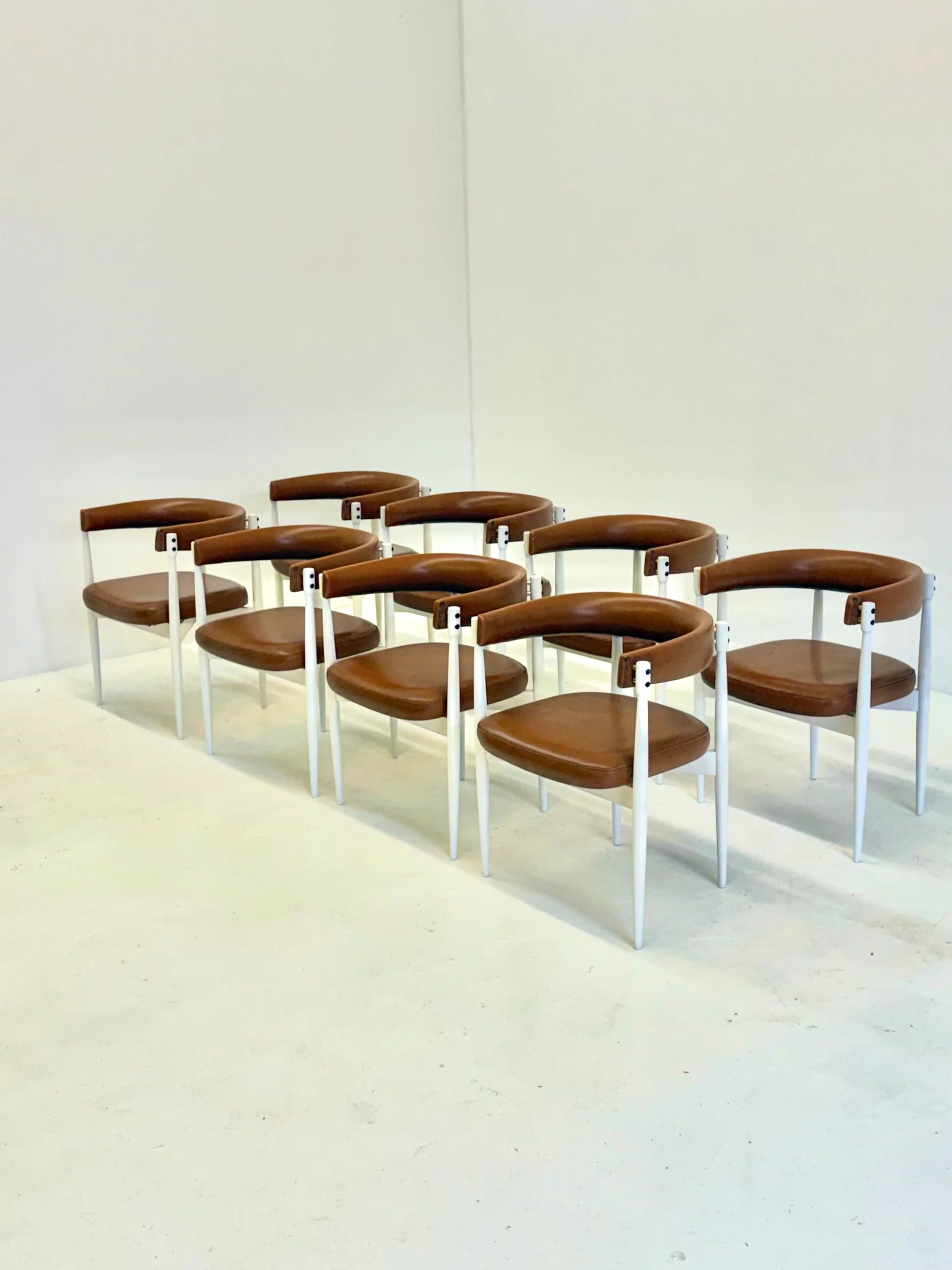 Vintage dining chairs by A. Dal Vera e Figli & Flam Sansoni