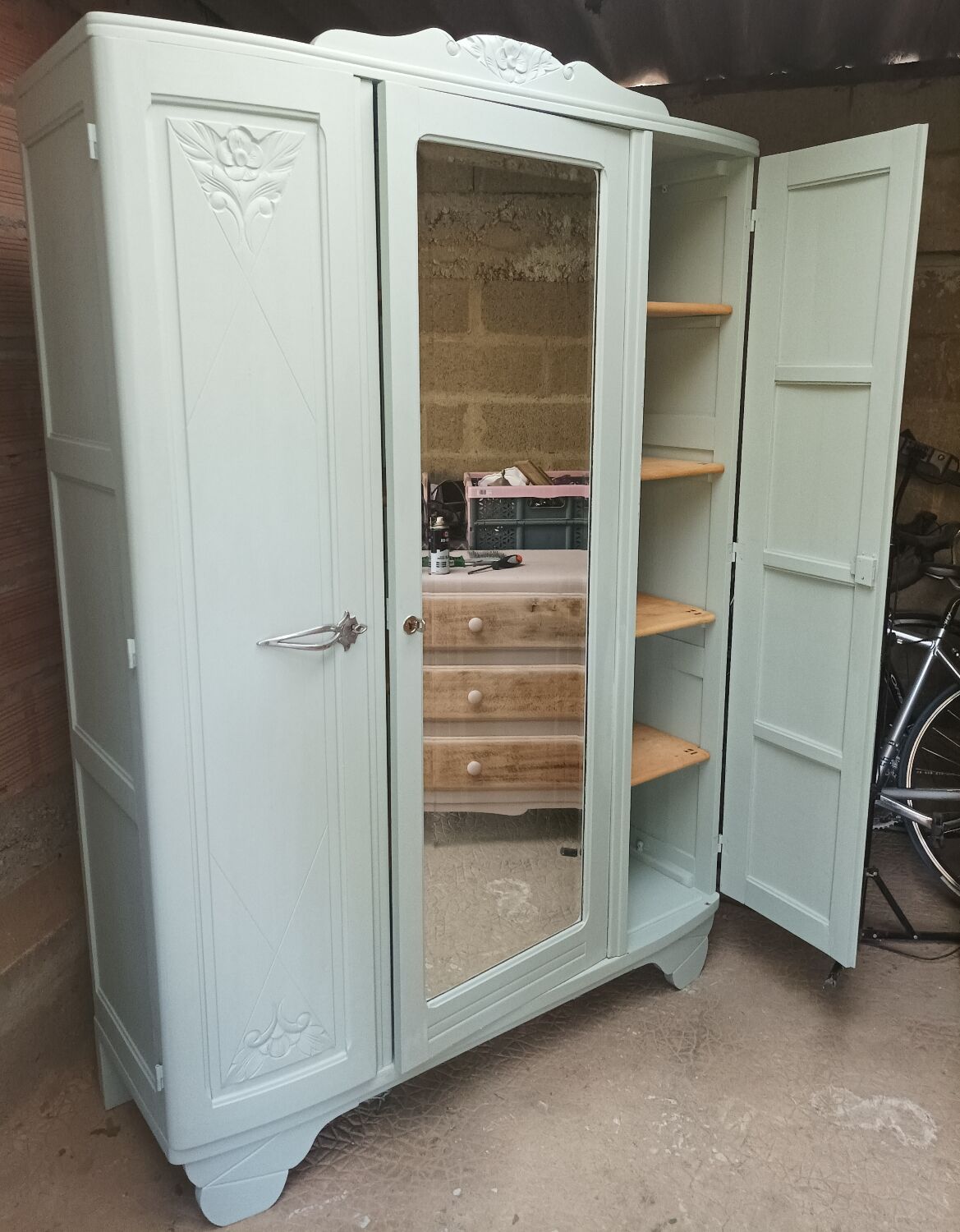 Art Deco wardrobe from the period