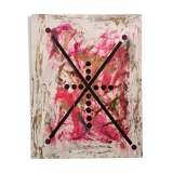 Abstract painting Johan Desimpele