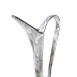 Vintage gray ceramic soliflore, 1970