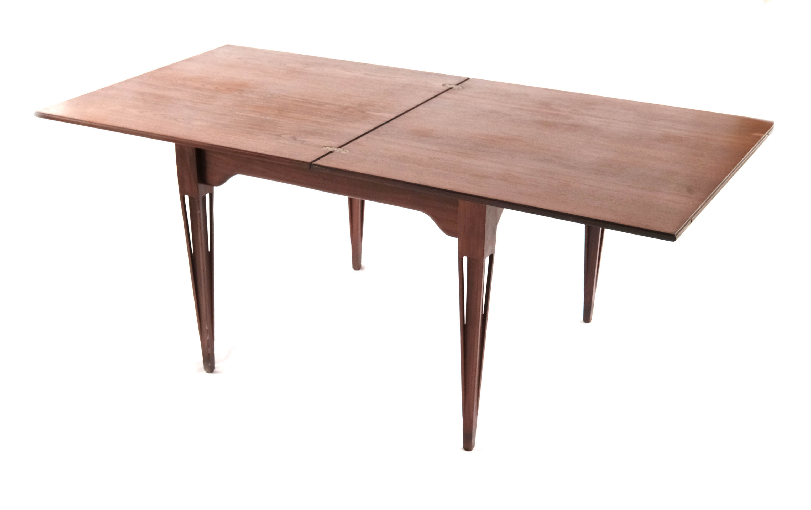 Extendable dinning table from fratelli proserpio, mid-century italy