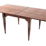 Extendable dinning table from fratelli proserpio, mid-century italy