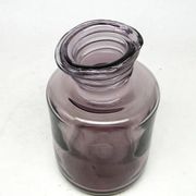 Postmodern vase, glass, designed by S. Sadowski, Poland, 1970s