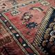 Vintage Hand-Woven Middle Eastern Oriental Hamadan Kamse Rug, 1960s