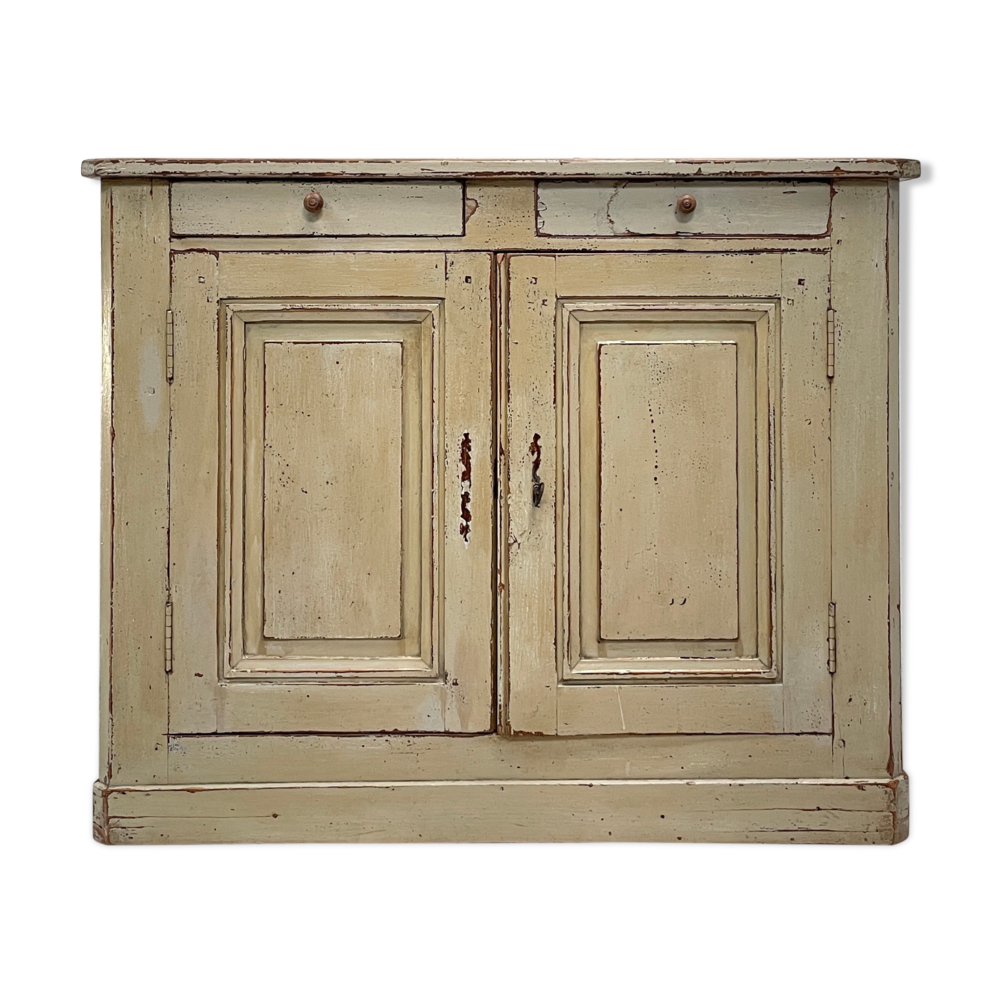 Parisian buffet in patinated wood, circa 1930.