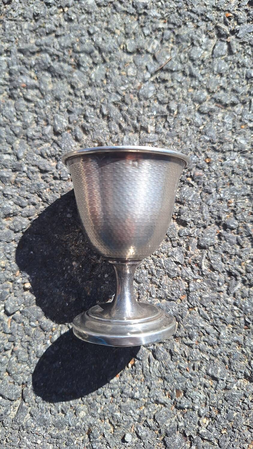 Cardeilhac solid silver egg cup