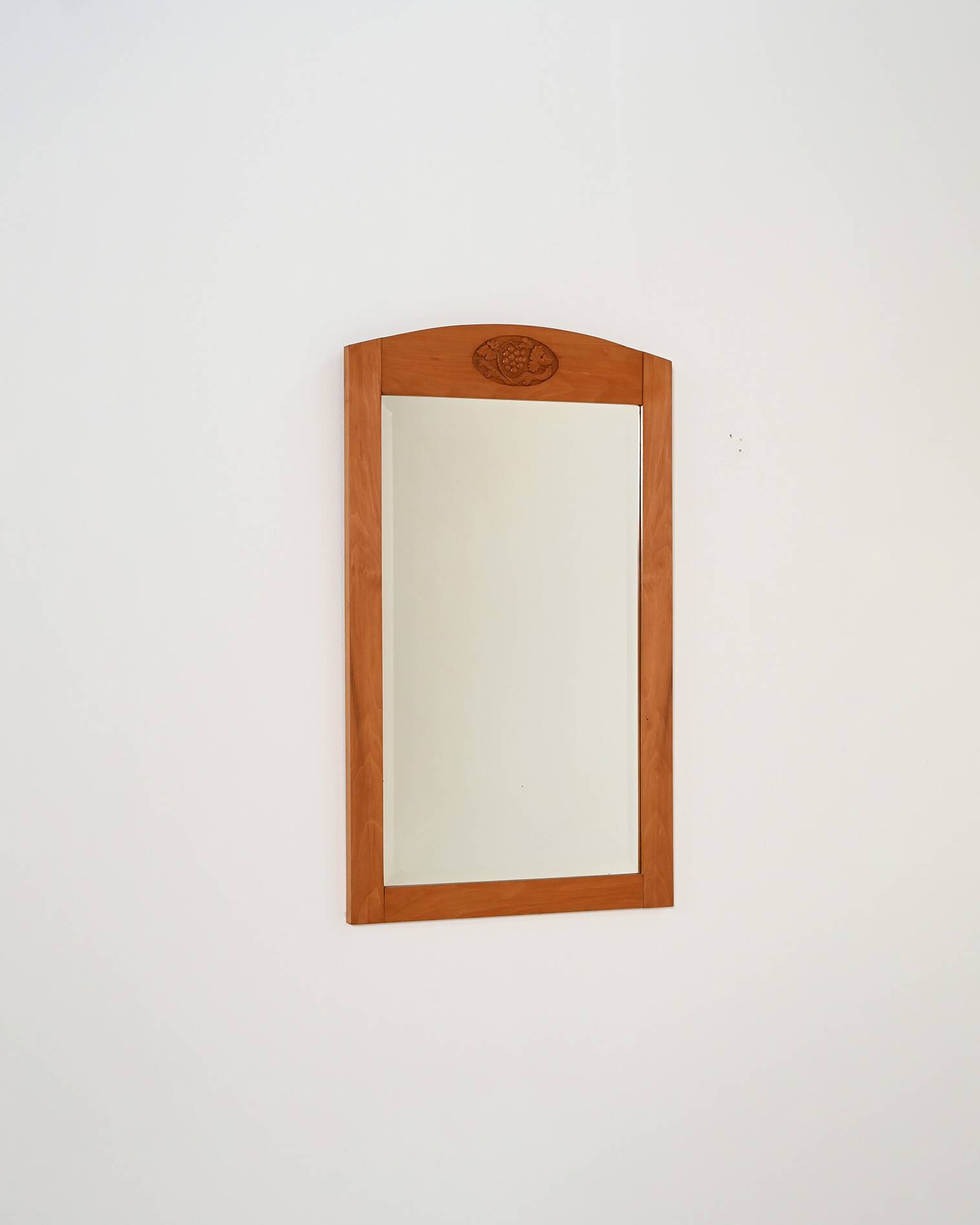 Birch wall mirror, Sweden, early 1900s