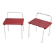 Paire de porte-bagages Charlotte Perriand les Arcs 1960