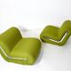 Mid-Century Modern Pair of Boomerang Easy Chairs by Rodolfo Bonetto, 1960s,