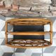 Rattan magazine holder