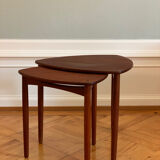 Tables en teck par Ejnar Larsen Aksel Bender Madsen