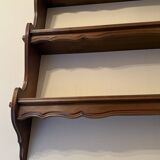 Wooden wall shelf